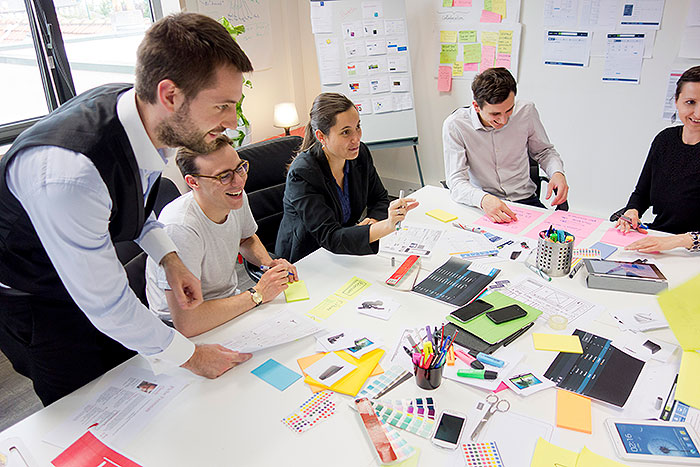 Agence Usabilis Design de service : atelier co-creation