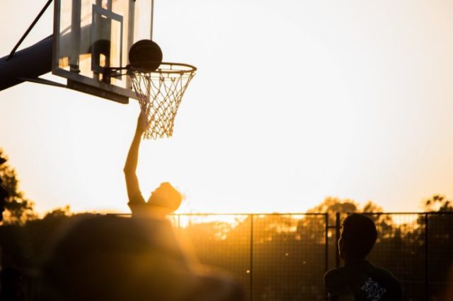 Basketball joueur