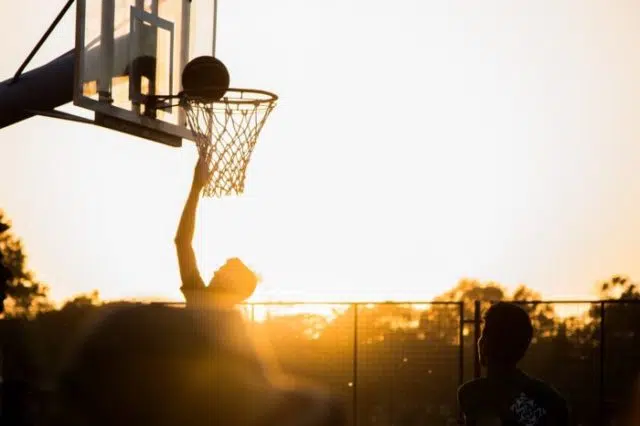 Basketball joueur