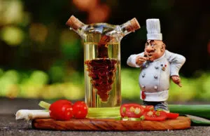 Huiles alimentaires en cuisine