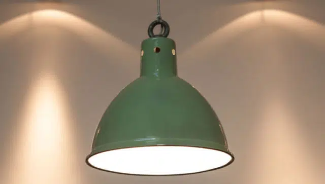 Lampe style industriel
