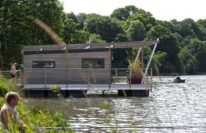 Cabane flottante Aquashell