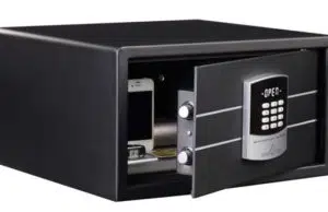 Installation d'un coffre-fort