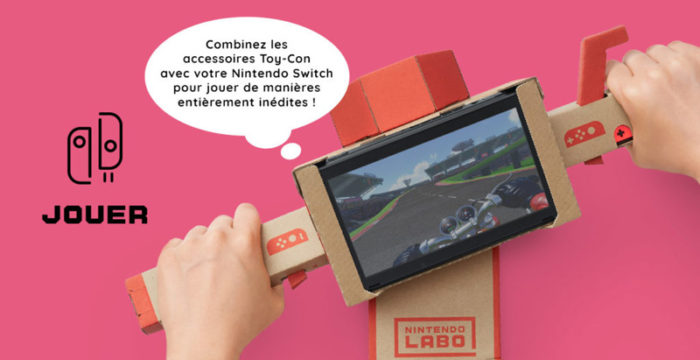 Nintendo labo jouer