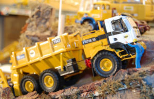 véhicules de travaux miniatures