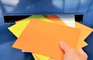 type de courrier