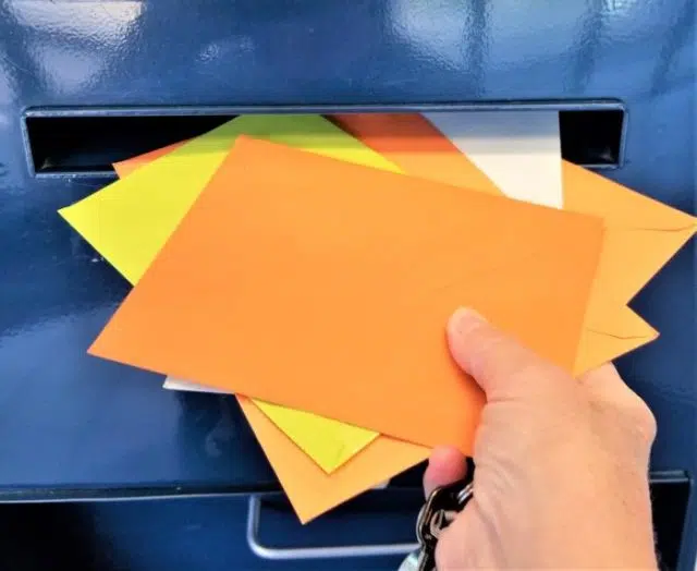 type de courrier