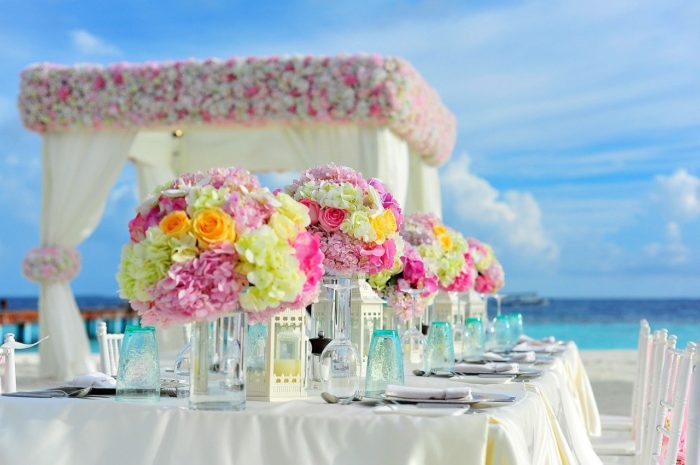 matériel de mariage
