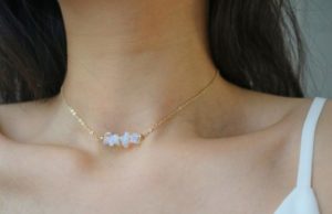collier pierre de lune