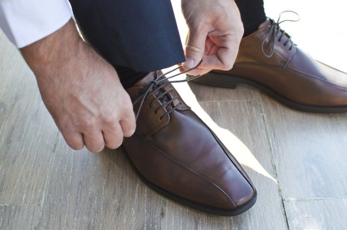 chaussette pour chaussure de ville