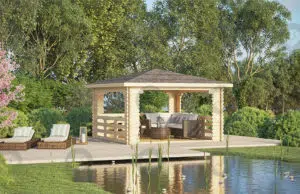 Combien coûte la construction d’un chalet en bois sans permis ? chalet en bois