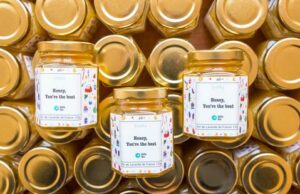 Pot de miel personnalisé : le parfait cadeau RSE! cadeau rse