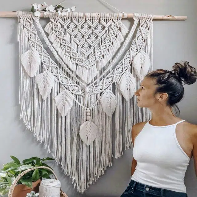 décoration macramé mural décoration macramé mural
