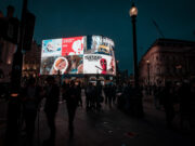 panneau publicitaire LED