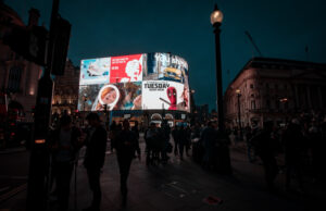 panneau publicitaire LED