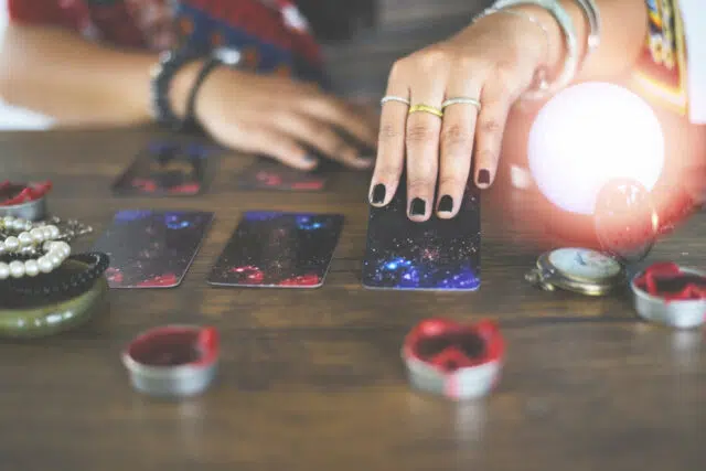 Tarot cards reading divination Psychic readings and clairvoyance
