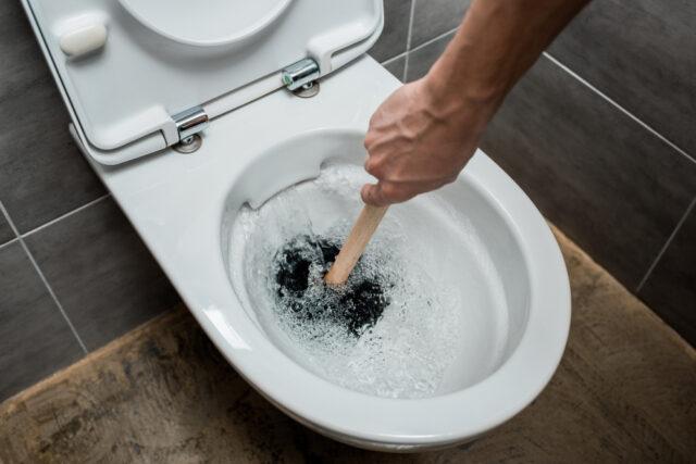 déboucher une canalisation toilette