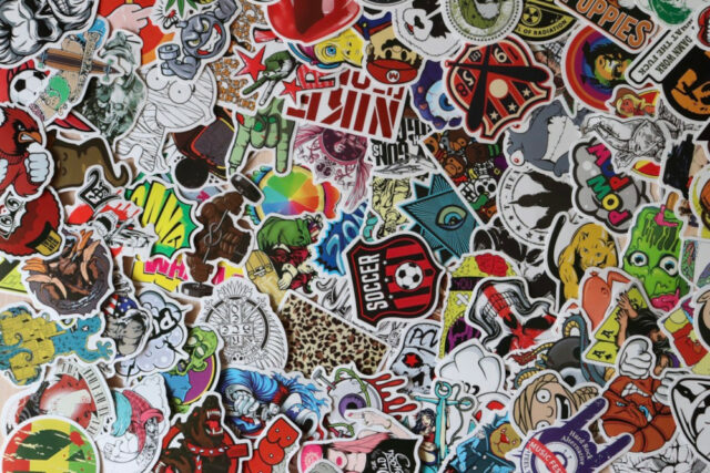 stickers adhésifs