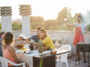 terrasse pour barbecue