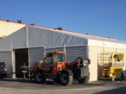 Hangar de stockage industriel