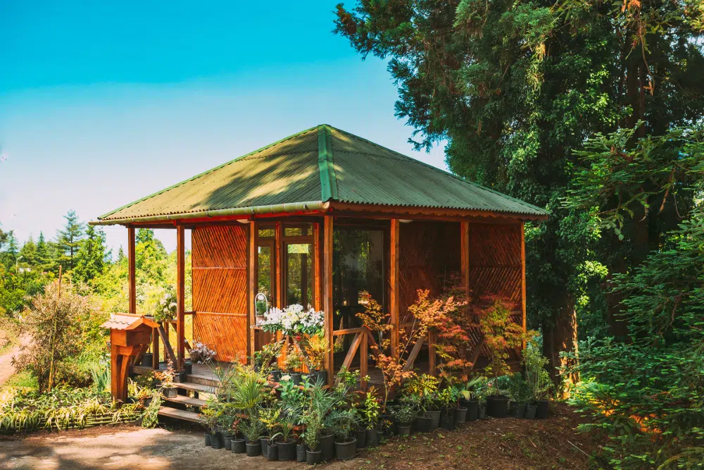 abri jardin métal