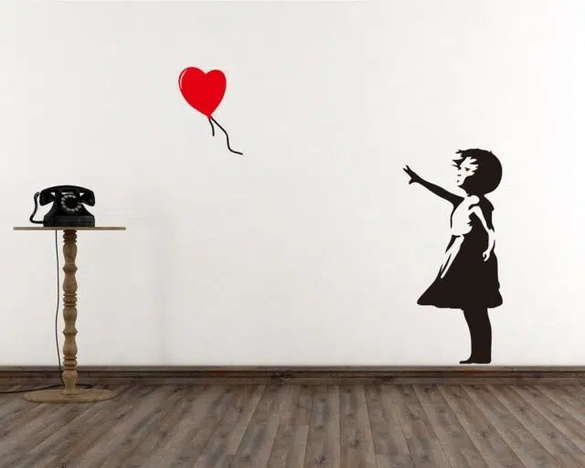 autocollant bansky autocollant bansky