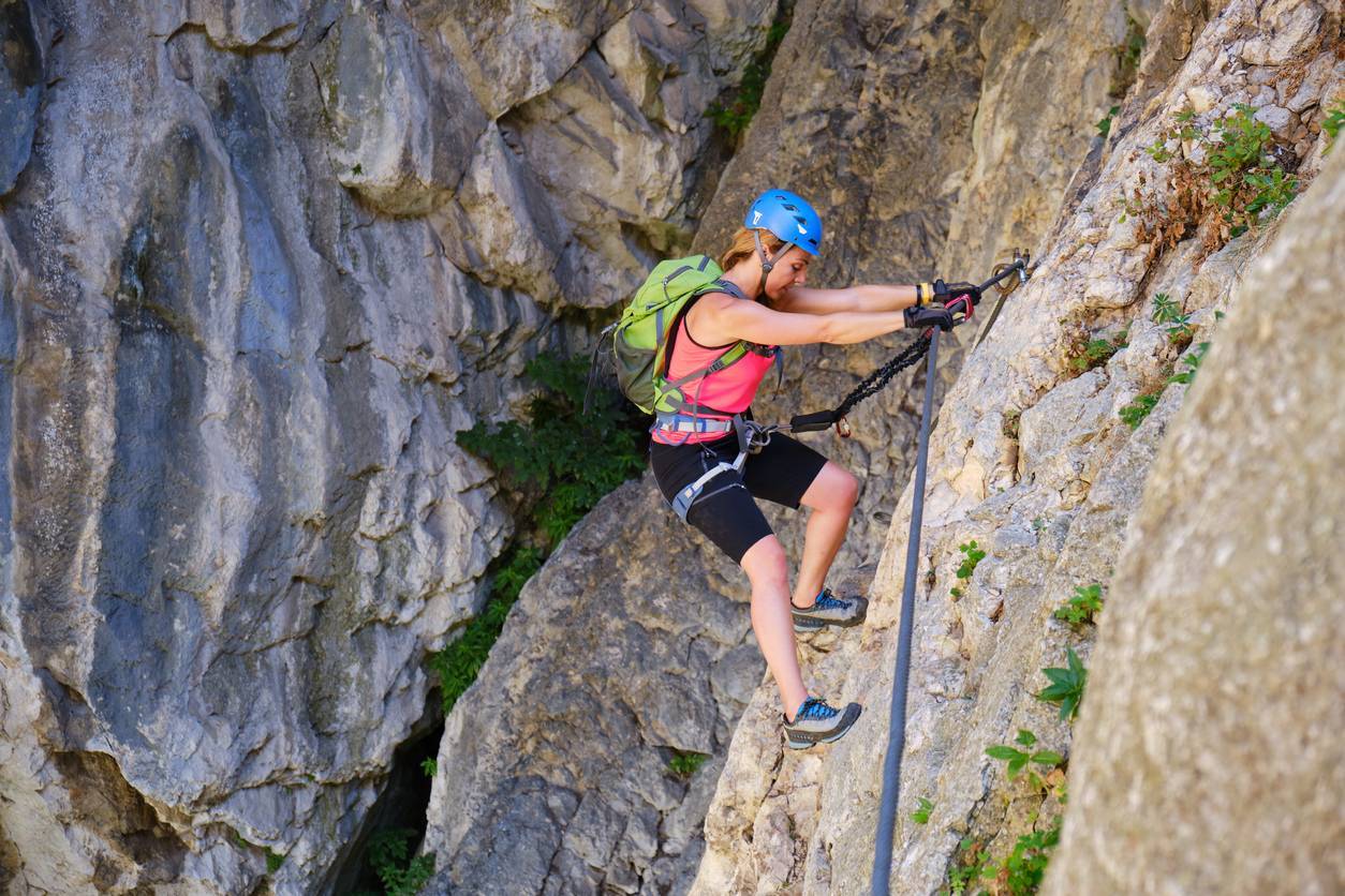 Via ferrata montagne sensations fortes