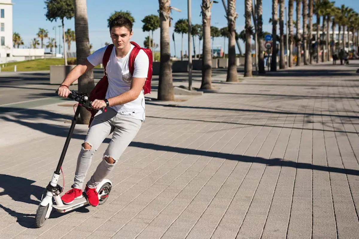 compétition trottinette