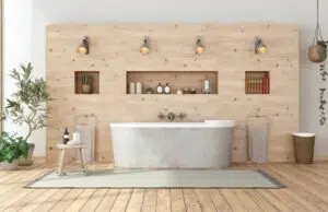 Parquet en teck : le sol idéal pour la salle de bains Parquet en teck