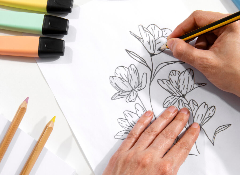 dessiner fleur