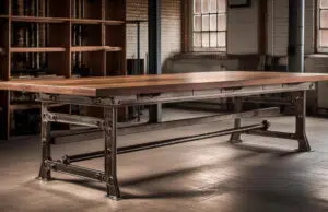 table industriel