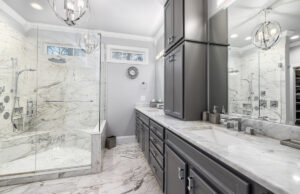 douche marbre
