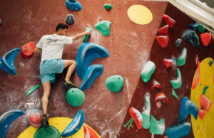 Baskets escalade urbaine