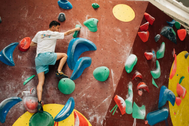 Baskets escalade urbaine