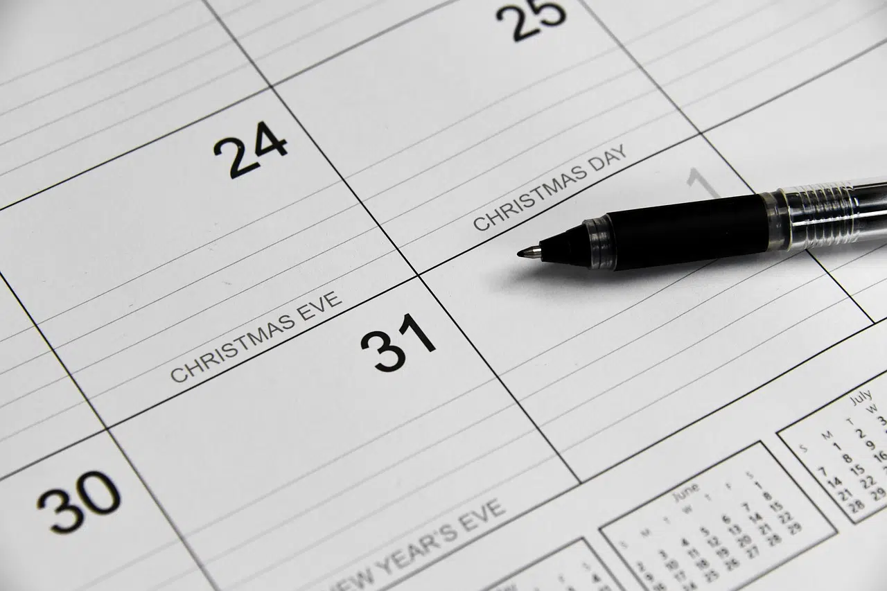 calendrier Noël