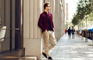 porter pantalon Chino