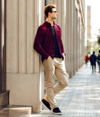 porter pantalon Chino