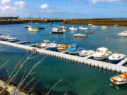 pontons flottants