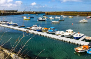 pontons flottants