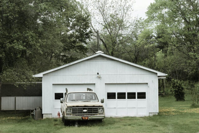 garage en bois