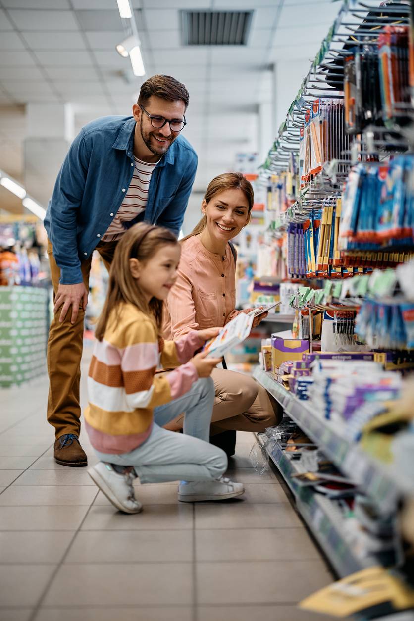 achats rentrée scolaire