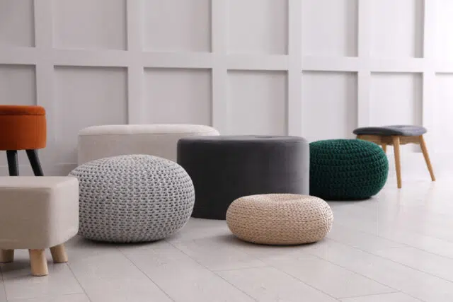 pouf rond pouf rond