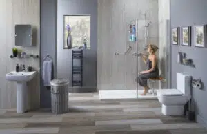 Les douches connectées : les nouvelles technologies au service des seniors douche pour sénior