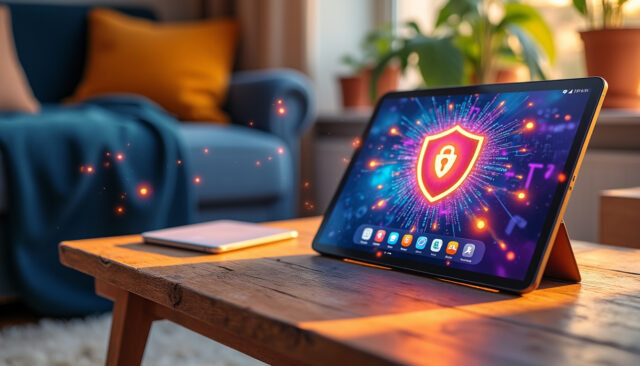 Antivirus gratuit pour une tablette tactile Android : Protégez vos données facilement découvrez notre antivirus gratuit conçu spécialement pour les tablettes tactiles android. protégez vos données personnelles et naviguez en toute sécurité sur internet grâce à notre solution simple et efficace. ne laissez aucune chance aux menaces numériques, téléchargez-le dès maintenant !