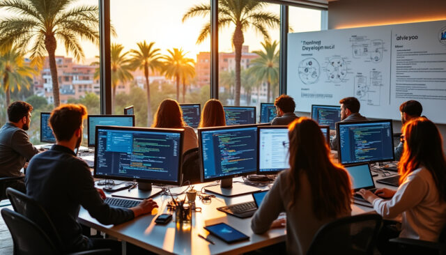 Aperçu des programmes de formation de développeur web au Maroc découvrez les programmes de formation pour devenir développeur web au maroc. explorez les différentes options disponibles, des écoles aux formations en ligne, et trouvez celle qui correspond à vos besoins pour bâtir une carrière réussie dans le domaine du développement web.