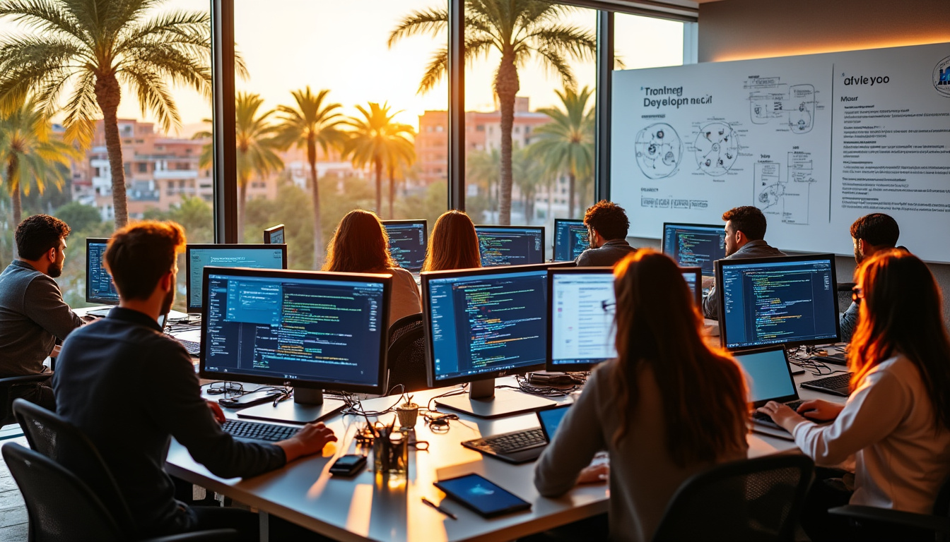 découvrez les programmes de formation pour devenir développeur web au maroc. explorez les différentes options disponibles, des écoles aux formations en ligne, et trouvez celle qui correspond à vos besoins pour bâtir une carrière réussie dans le domaine du développement web.