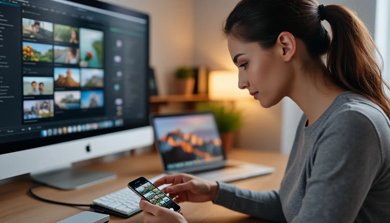 découvrez comment transférer facilement vos photos de votre portable à votre ordinateur en quelques étapes simples. suivez notre guide pratique pour ne plus perdre vos souvenirs numériques.