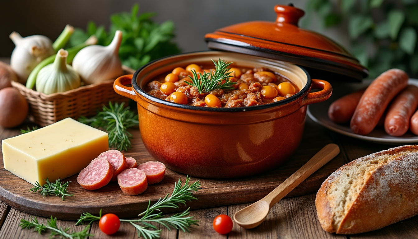 découvrez la délicieuse recette du cassoulet carnet de julie, un plat réconfortant par excellence. suivez nos conseils pour réaliser cette spécialité du sud-ouest de la france, riche en saveurs et en tradition. parfait pour partager un moment convivial en famille ou entre amis.