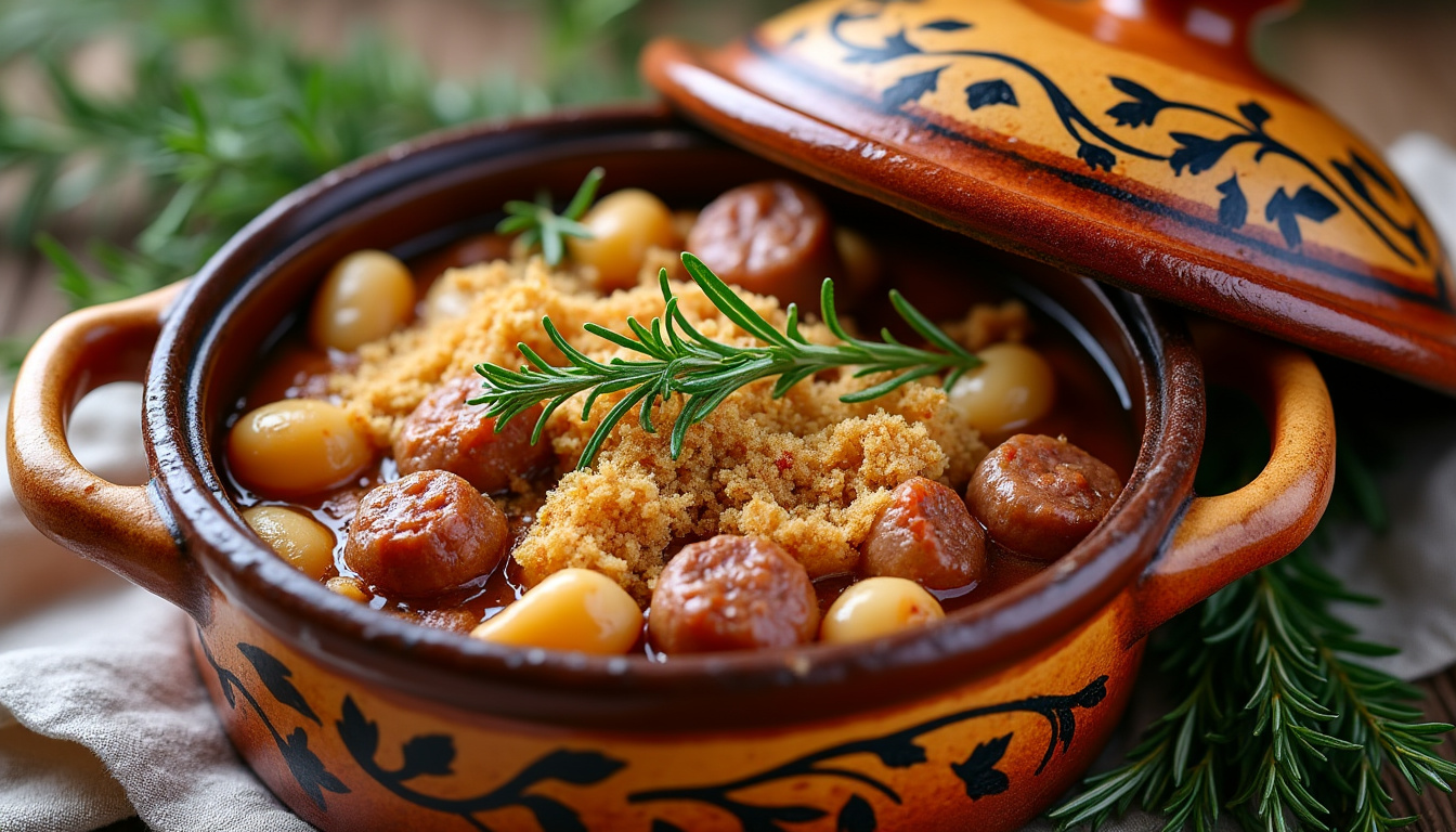 savourez le cassoulet traditionnel de pierre perret, une recette authentique idéale pour faire de votre fête un moment inoubliable. éveillez vos papilles avec ce plat convivial et facile à réaliser, qui ravira tous vos invités !