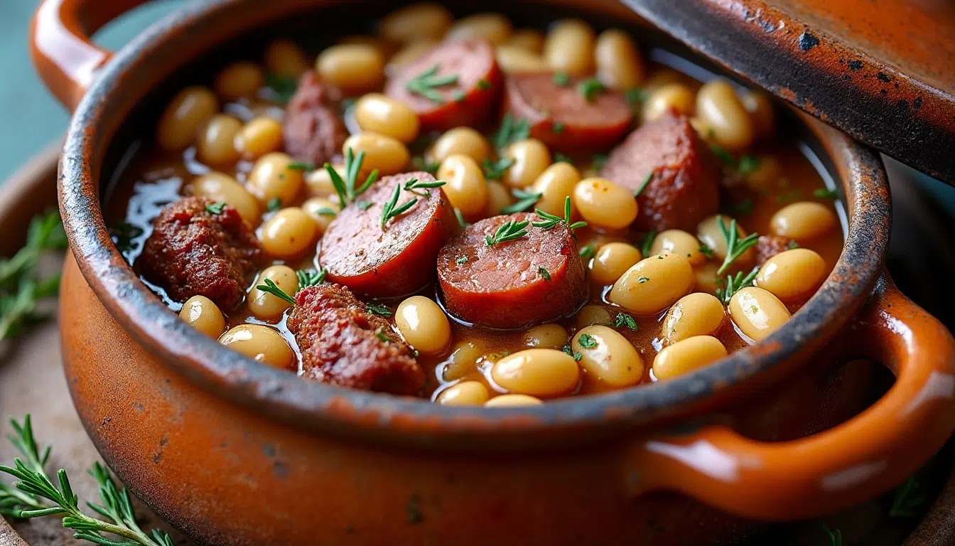 savourez l'authenticité du meilleur cassoulet de toulouse, désormais disponible en ligne pour embellir vos repas festifs. commandez dès aujourd'hui et régalez vos convives avec ce délice traditionnel !